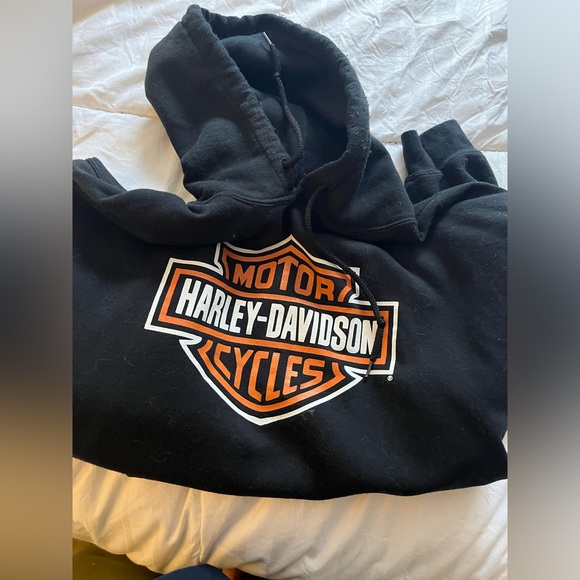 Men’s Harley Davidson long sleeve sweatshirt - Picture 2 of 3